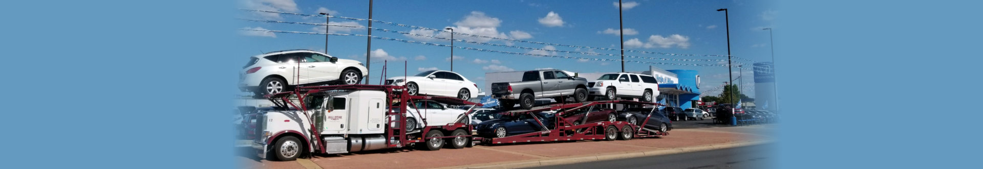 piled of new cars